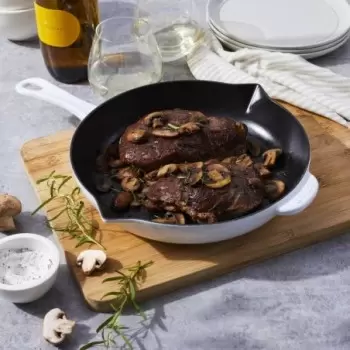 STAUB 1222602 Staub 10" Fry Pan - White