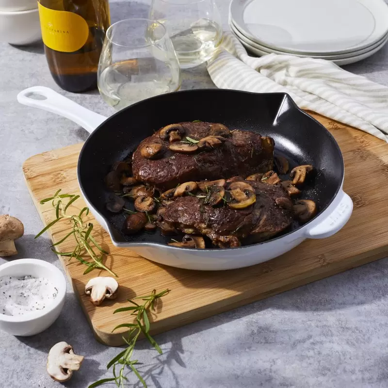 STAUB 1222602 Staub 10" Fry Pan - White