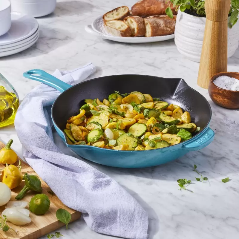 STAUB 12226105 Staub 10" Fry Pan - Turquoise