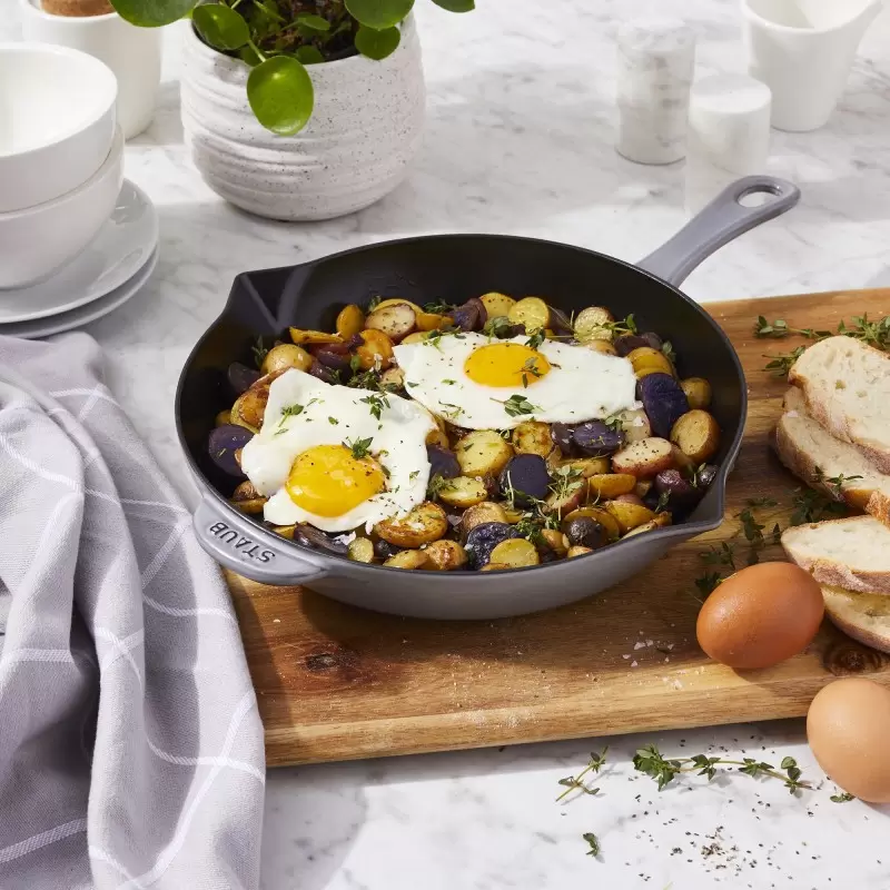 STAUB 1222618 Staub 10" Fry Pan - Graphite Grey