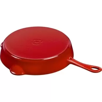 STAUB 12322806 Staub 11'' Traditional Deep Skillet - Cherry