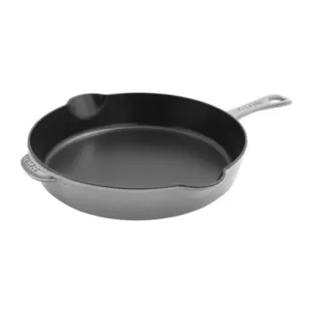 STAUB 12322818 Staub 11'' Traditional Deep Skillet - Graphite Grey