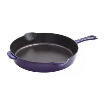 STAUB 12322891 Staub 11'' Traditional Deep Skillet - Dark Blue