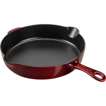 STAUB 12322887 Staub 11'' Traditional Deep Skillet - Grenadine