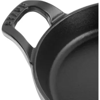 STAUB 1301618 Staub 6" Round Gratin Baking Dish - Graphite Grey