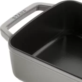 STAUB 1303018 Staub 12" X 8" Roasting Pan - Graphite Grey