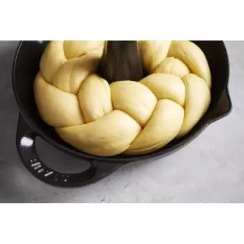 STAUB 1200023 Staub 9.5" Vertical Chicken Roaster - Black