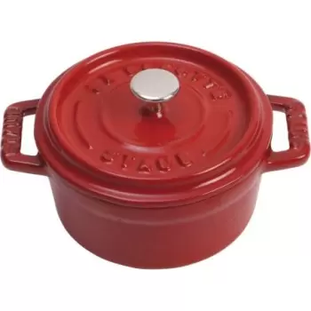 STAUB 1101006 Staub 0.25-qt Mini Round Dutch Oven - Cherry