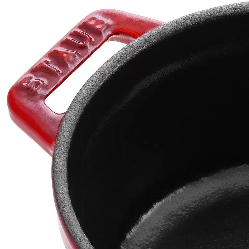 STAUB 1101006 Staub 0.25-qt Mini Round Dutch Oven - Cherry