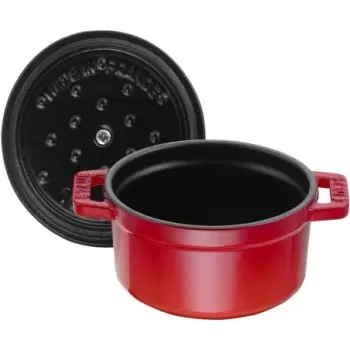 STAUB 1101006 Staub 0.25-qt Mini Round Dutch Oven - Cherry