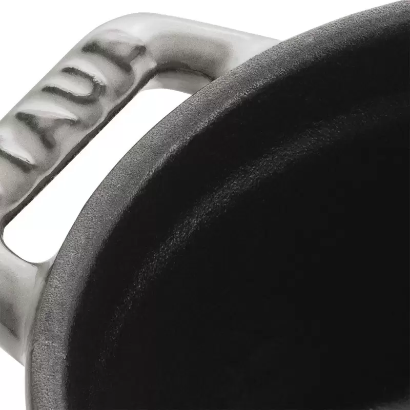 STAUB 1101018 Staub 0.25-qt Mini Round Dutch Oven - Graphite Grey
