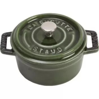 STAUB 1101085 Staub 0.25-qt Mini Round Dutch Oven - Basil