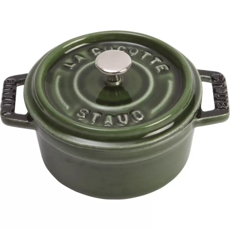 STAUB 1101085 Staub 0.25-qt Mini Round Dutch Oven - Basil