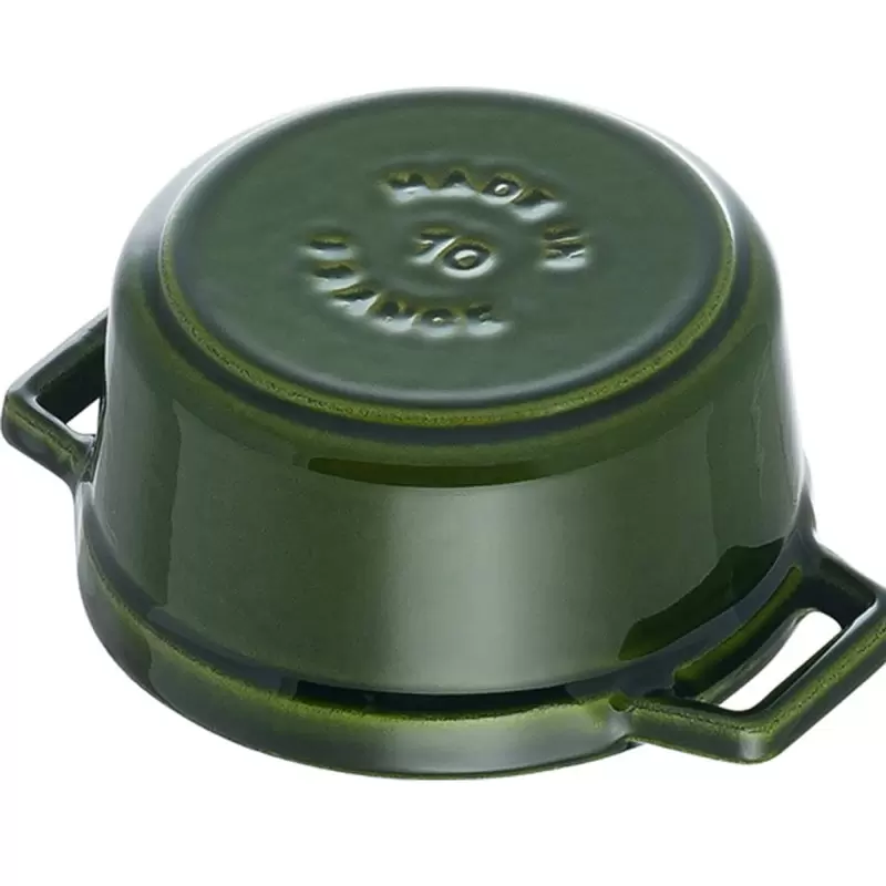 STAUB 1101085 Staub 0.25-qt Mini Round Dutch Oven - Basil