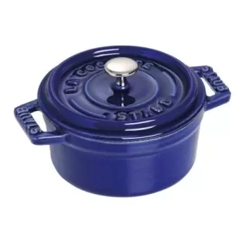 STAUB 1101091 Staub 0.25-qt Mini Round Dutch Oven - Dark Blue