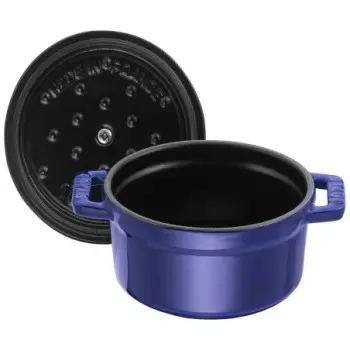 STAUB 1101091 Staub 0.25-qt Mini Round Dutch Oven - Dark Blue