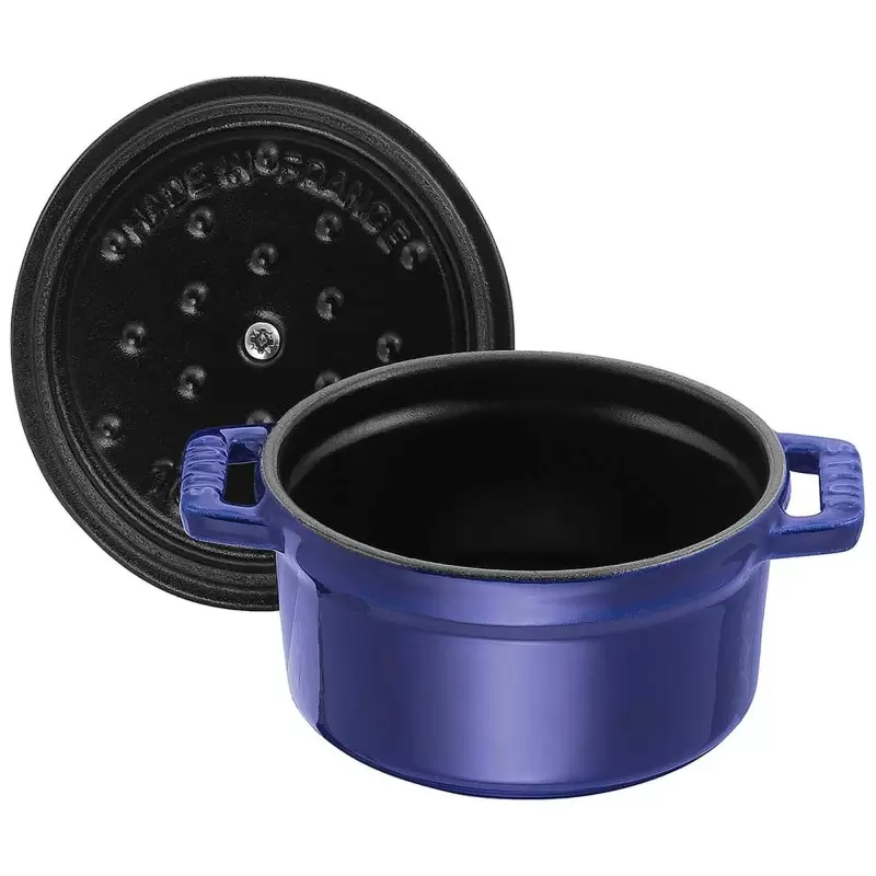 STAUB 1101091 Staub 0.25-qt Mini Round Dutch Oven - Dark Blue
