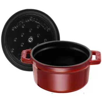 STAUB 1101087 Staub 0.25-qt Mini Round Dutch Oven - Grenadine