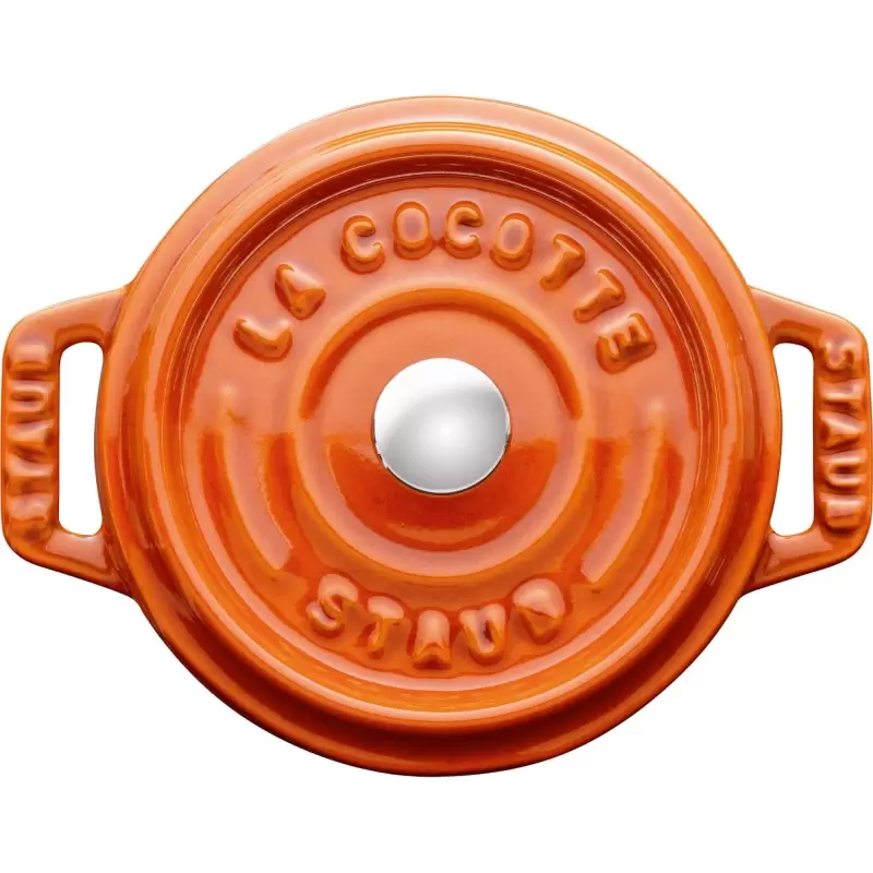 STAUB 11010806 Staub 0.25-qt Mini Round Dutch Oven - Burnt Orange