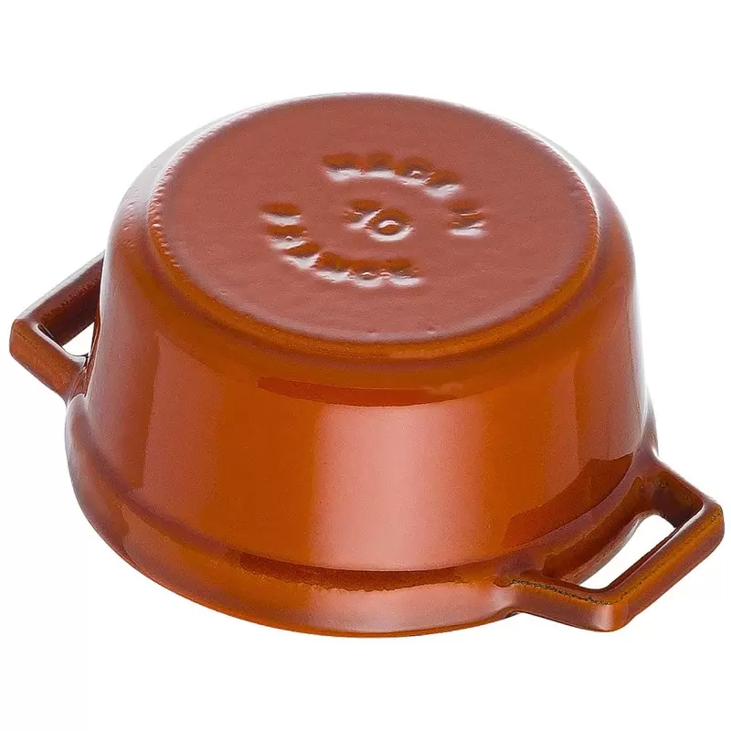 STAUB 11010806 Staub 0.25-qt Mini Round Dutch Oven - Burnt Orange