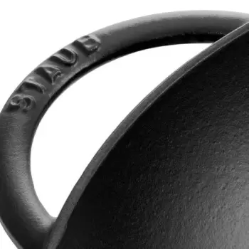 STAUB 1311723 Staub 0.5-qt Baby Wok - Black