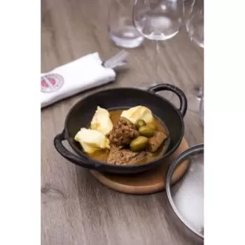 STAUB 1311723 Staub 0.5-qt Baby Wok - Black