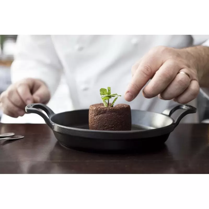 Staub 4.5" Mini Round Gratin Baking Dish - Black Staub 4.5" Mini Round Gratin Baking Dish - Black