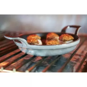 STAUB 1301118 Staub 4.5" Mini Round Gratin Baking Dish - Graphite Grey