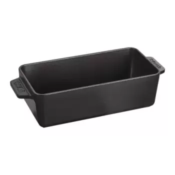STAUB 13102323 Staub 12.75" X 5.25” Loaf Pan NO LID - Black