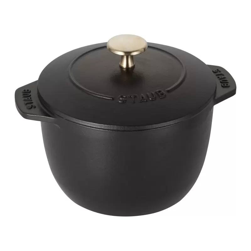 STAUB 11721225 Staub 0.75-qt Petite French Oven - Black