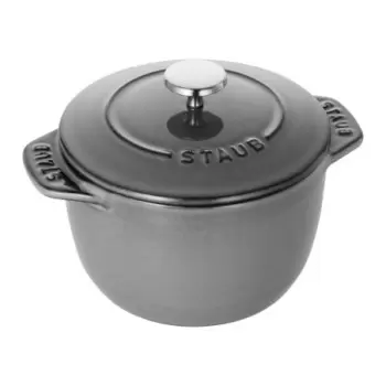 STAUB 11721218 Staub 0.75-qt Petite French Oven - Graphite Grey