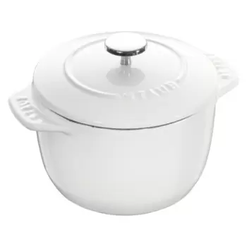 STAUB 11721602 Staub 1.5-qt Petite French Oven - White