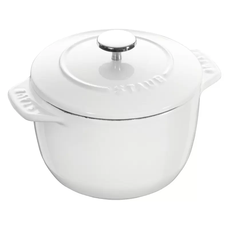 Staub 1.5-qt Petite French Oven - White Staub 1.5-qt Petite French Oven - White