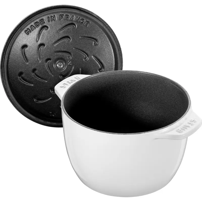 Staub 1.5-qt Petite French Oven - White Staub 1.5-qt Petite French Oven - White