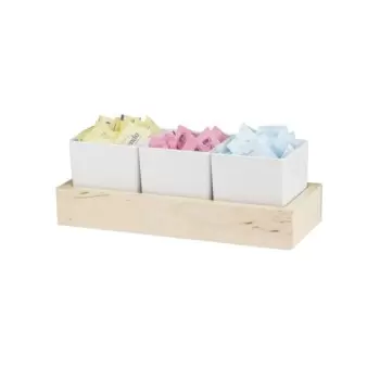 Cal-Mil Blonde Condiment Organizer - Melamine