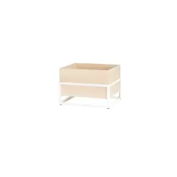 Cal-Mil Blonde Ice Housing With Clear Pan 10" x 12"