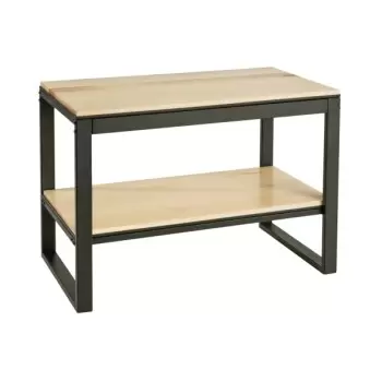 Cal-Mil Blonde 32" x 22 1/2" x 1 1/2" Bottom Shelf For Merchandising Table