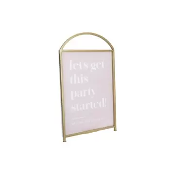 Cal-Mil Heritage Arched 8 1/2" x 1" x 14" Sign Holder
