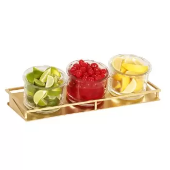 Cal-Mil Monaco 16Oz 3 Jar Display