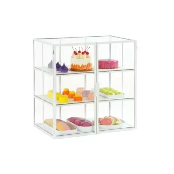 Cal-Mil Juno Large Display Case - White