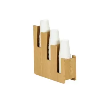 Cal-Mil Sydney 3 Step Lid and Cup Holder - Oak