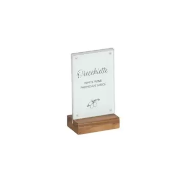Cal-Mil Sydney 4 x 6 Cardholder - Walnut