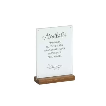 Cal-Mil Sydney 8 x 11 Cardholder - Walnut
