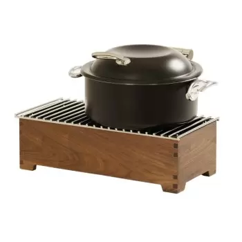 Cal-Mil Sydney Chafer Alternative - Walnut