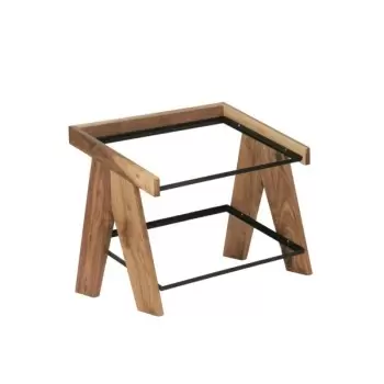 Cal-Mil Sydney 12 x 20 - 2 Tier Merchandiser - Walnut