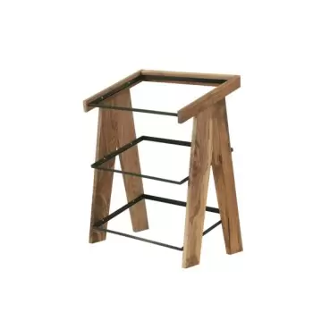 Cal-Mil Sydney 12 x 20 - 3Tier Merchandiser - Walnut