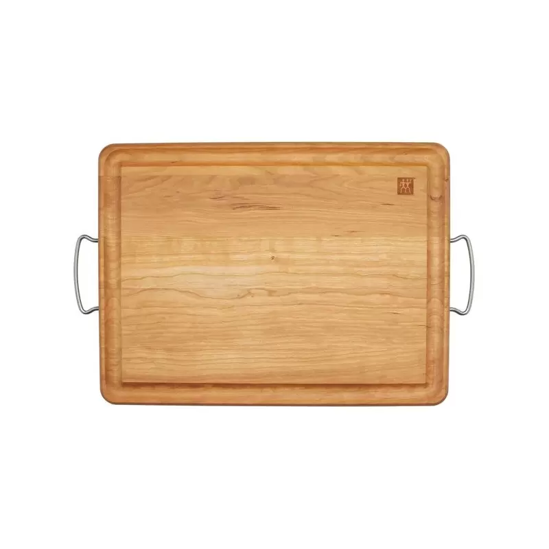 ZWILLING 1023999 Zwilling Cherry Carving Board w/Handles 20"x15"x1"...