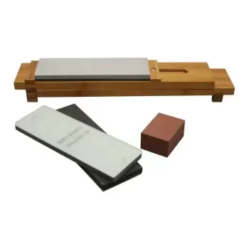 ZWILLING 34999-403 Zwilling Bob Kramer 6pc Glass Water Stone Sharpe...