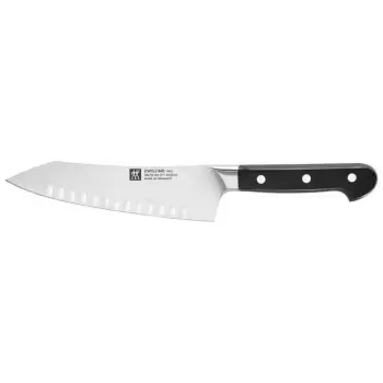 ZWILLING 38418-183 Zwilling Pro 7" Hollow Edge Rocking Santoku Knife