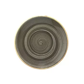 TURGLA ASCGRM17KKT Turgla Bone China Space dia.6.75" Round Grey Por...